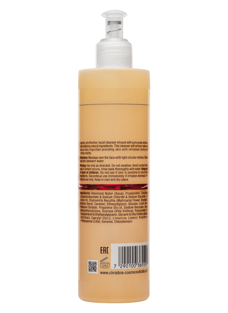 Chateau de Beaute Vino Pure Cleanser, Очищающий гель, 300 мл CHRISTINA