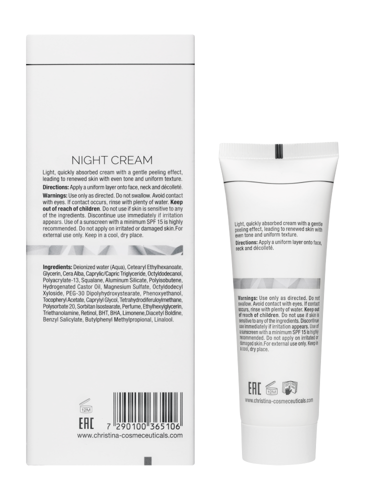 Illustrious Night Cream, Обновляющий ночной крем, 50 мл CHRISTINA