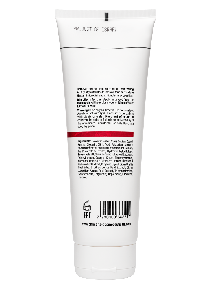 Comodex Clean & Clear Cleanser, Очищающий гель, 250 мл CHRISTINA