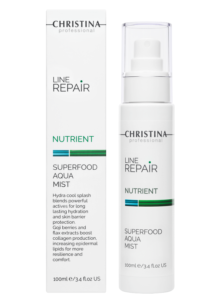 Line Repair Nutrient Superfood Aqua Mist, Суперувлажняющий акваспрей, 100 мл CHRISTINA