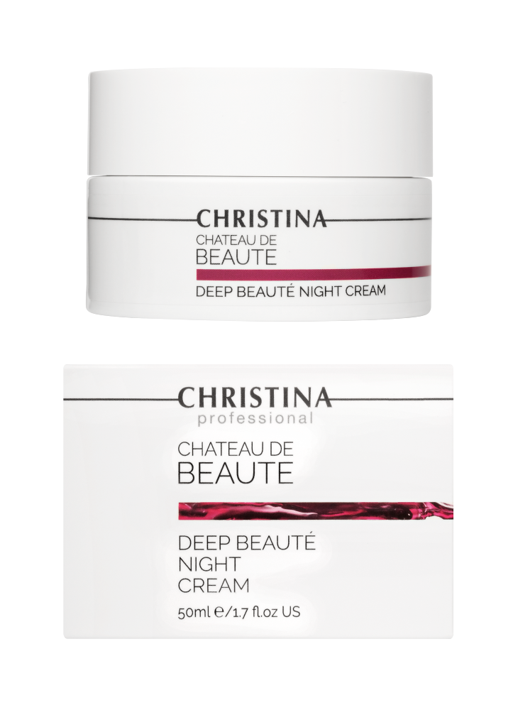 Chateau de Beaute Deep Beaute Night Cream, Интенсивный обновляющий ночной крем, 50 мл CHRISTINA