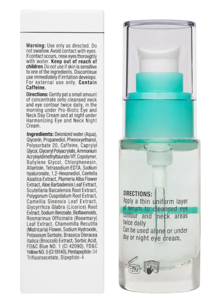 Unstress Eye & Neck Concentrate, Концентрат для кожи вокруг глаз и шеи, 30 мл CHRISTINA