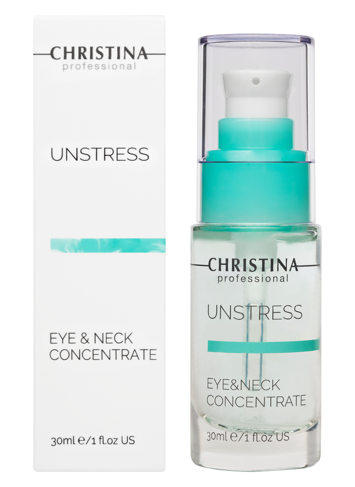 Unstress Eye & Neck Concentrate, Концентрат для кожи вокруг глаз и шеи, 30 мл CHRISTINA