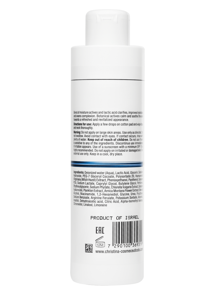 Line Repair Hydra Lactic Active Toner, Активный тоник с молочной кислотой, 300 мл CHRISTINA