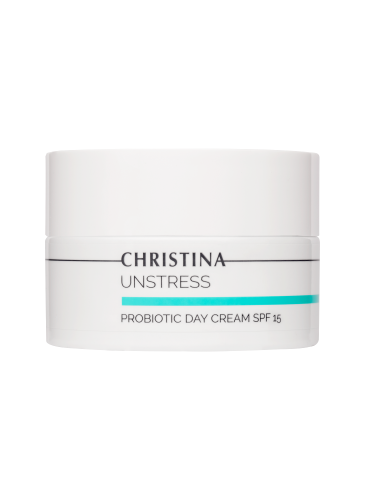 Unstress Probiotic Day Cream SPF 15, Дневной крем с пробиотическим действием SPF 15, 50 мл CHRISTINA