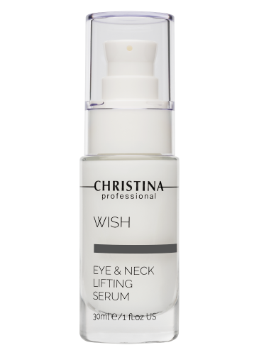 Wish Eyes & Neck Lifting Serum, Подтягивающая сыворотка для кожи вокруг глаз и шеи, 30 мл CHRISTINA