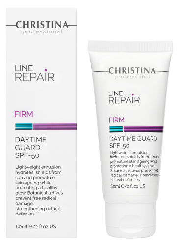 Line Repair Firm Daytime Guard SPF 50, Легкий защитный дневной крем SPF 50, 60 мл CHRISTINA