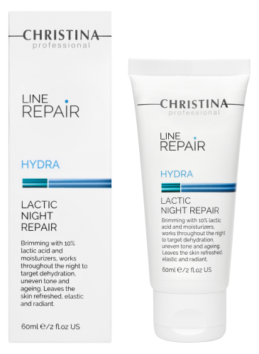 Line Repair Hydra Lactic Night Repair, Восстанавливающий ночной крем с молочной кислотой, 60 мл CHRISTINA