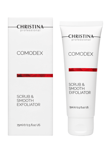 Comodex Scrub & Smooth Exfoliator, Выравнивающий скраб-эксфолиатор, 75 мл CHRISTINA