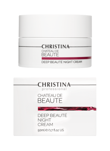 Chateau de Beaute Deep Beaute Night Cream, Интенсивный обновляющий ночной крем, 50 мл CHRISTINA