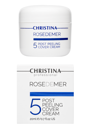 Rose de Mer Post Peeling Cover Cream, Постпилинговый защитный крем (шаг 5), 20 мл CHRISTINA