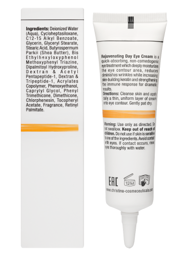 Forever Young Rejuvenating Day Eye Cream SPF15, Омолаживающий дневной крем для кожи вокруг глаз SPF 15, 30 мл CHRISTINA