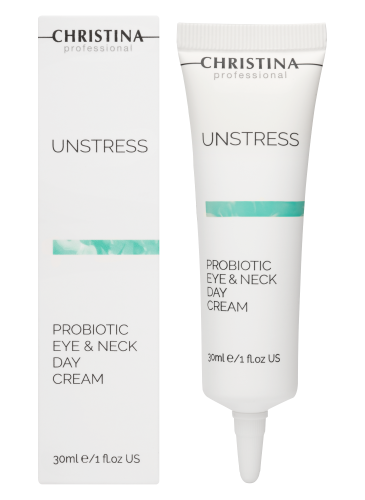 Unstress Probiotic Day Cream Eye & Neck, Дневной крем с пробиотическим действием для кожи вокруг глаз и шеи , 30 мл CHRISTINA