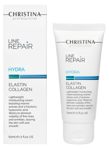 Line Repair Hydra Elastin Collagen, Увлажняющий крем «Эластин, коллаген», 60 мл CHRISTINA