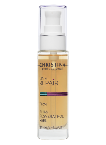 Line Repair Firm AHA & Resveratrol Peel, Кислотный пилинг с ресвератролом, 50 мл CHRISTINA