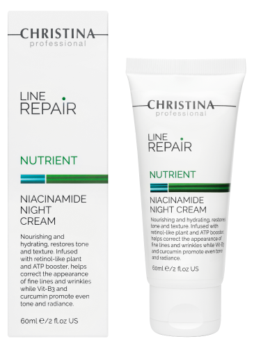 Line Repair Nutrient Niacinamide Night Cream, Восстанавливающий ночной крем, 60 мл CHRISTINA