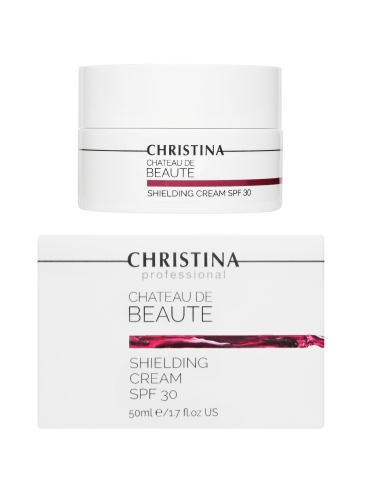 Chateau de Beaute Shielding Сream SPF 30, Защитный крем SPF 30, 50 мл CHRISTINA