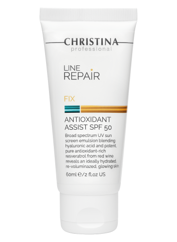 Line Repair Fix Antioxidant Assist SPF 50, Антиоксидантный крем-флюид SPF 50, 60 мл CHRISTINA