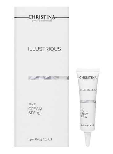 Illustrious Eye Cream SPF15, Крем для кожи вокруг глаз SPF15, 15 мл CHRISTINA