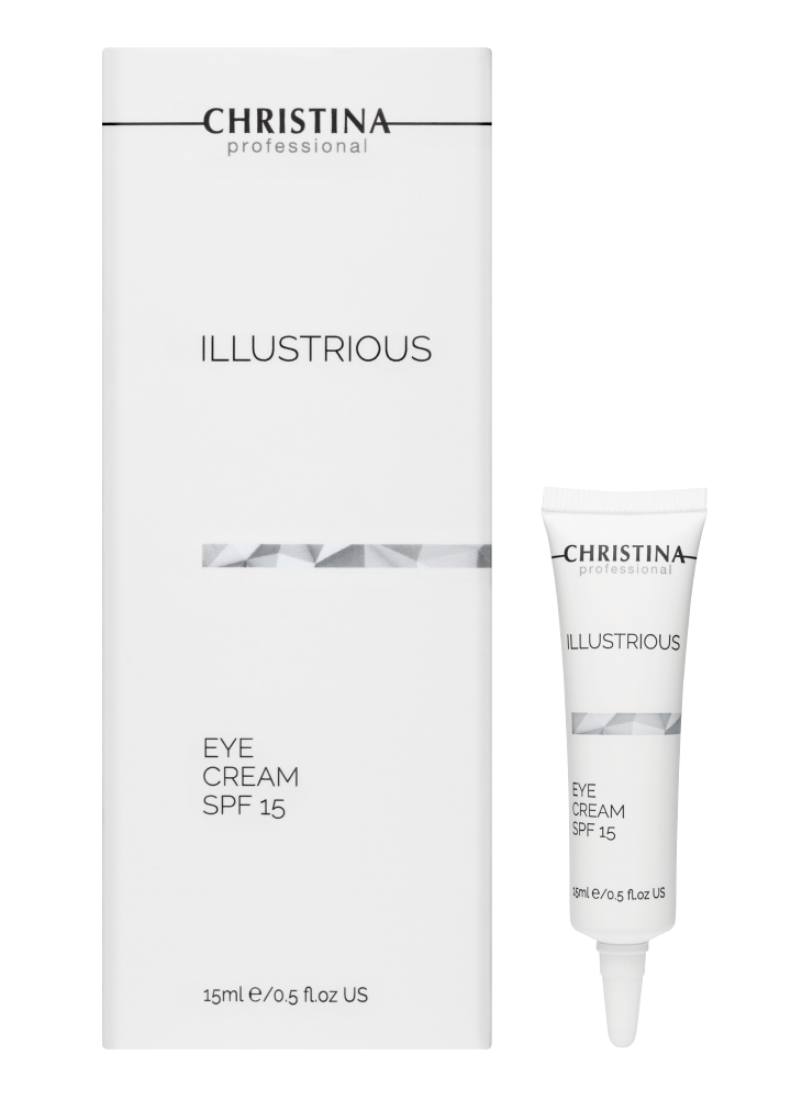 Illustrious Eye Cream SPF15, Крем для кожи вокруг глаз SPF15, 15 мл CHRISTINA
