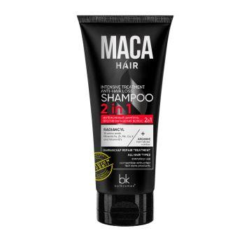 вBelkosmex Шампунь против выпадения волос Интенсивный 2в1 Maca Hair 180г. 24