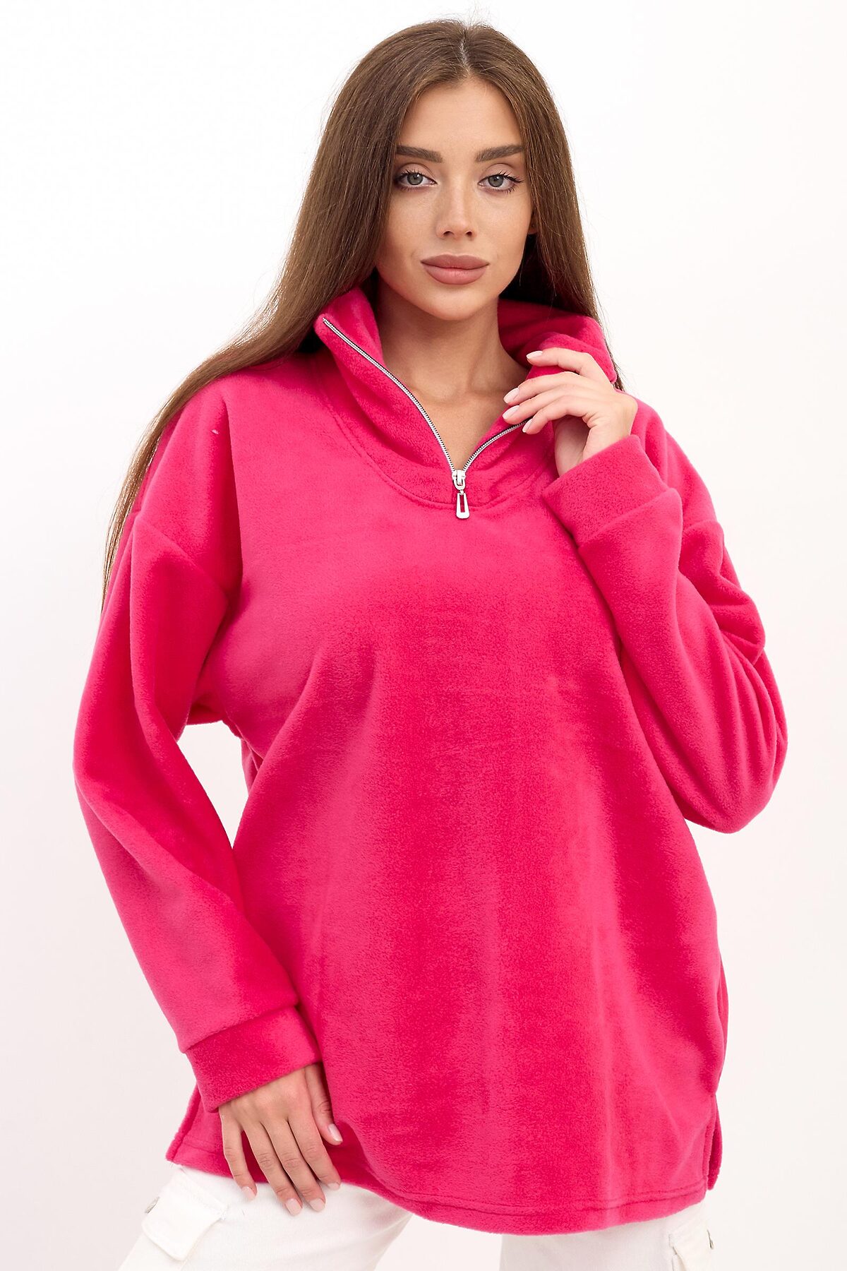 Толстовка женская Микс Ф LIKA DRESS #923777Фуксия