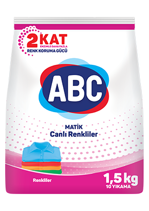 ABC Стиральный порошок Автомат Colors 1,5кг