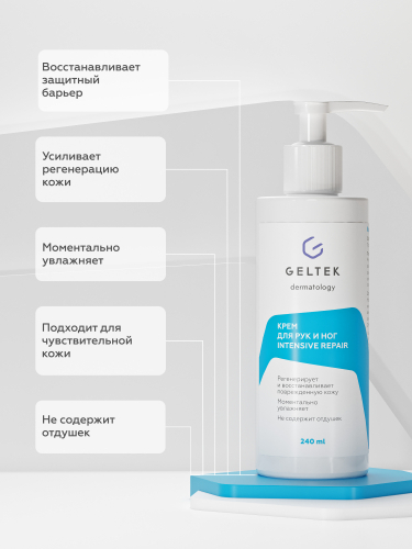 Крем для рук и ног Intensive Repair, фл. 240 мл