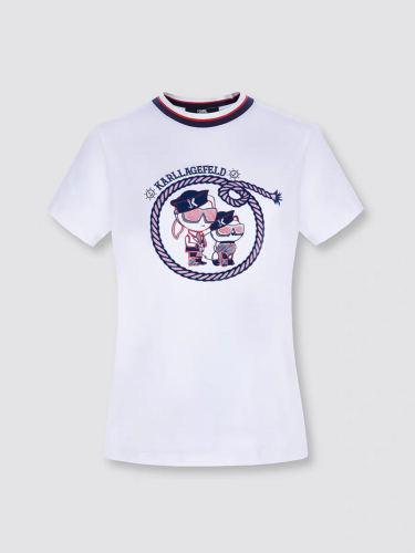 Футболка Karl Lagerfeld 3245 белый