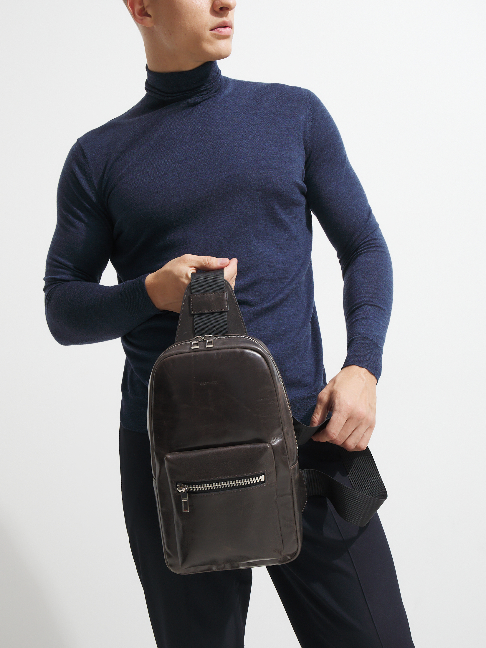 Мужской рюкзак CALZETTI ALEX R 2467970, темно-коричневый