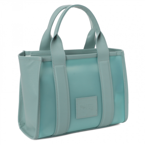 Женский тоут CALZETTI LEONA 3216944, бирюзовый