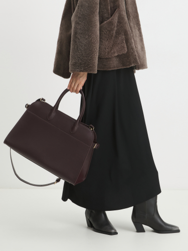 Женский тоут CALZETTI ASHLEY MAXI 4527403, винный