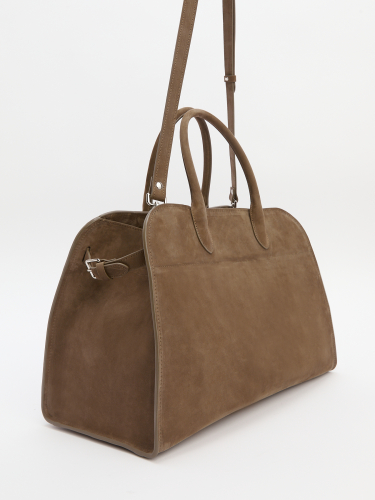 Женский тоут CALZETTI ASHLEY MAXI 4250311, серо-коричневый