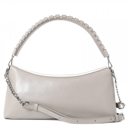 Женская сумка с ручкой CALZETTI LADY BAG M 3094893, бежево-серый