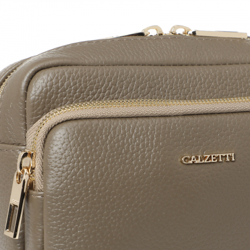 Женская поясная сумка CALZETTI BETTY NEW 2933430, серо-коричневый