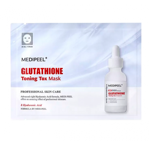 Осветляющая тканевая маска с глутатионом для выравнивания тона MEDI-PEEL GLUTATHIONE TONING TOX MASK 1 шт
