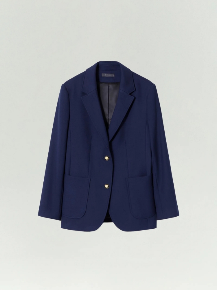 Однобортный жакет ,
65% полиэстер, 32% вискоза, 3% эластан ,