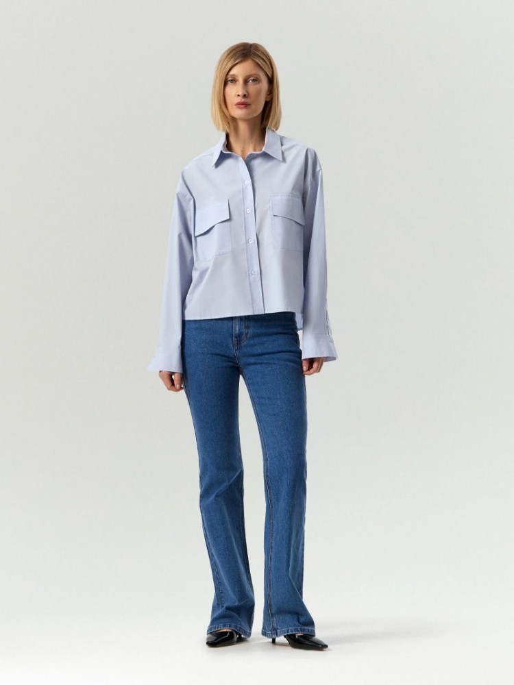 Джинсы Flare Leg 284 ,
81% хлопок, 18% полиэстер, 1% эластан ,