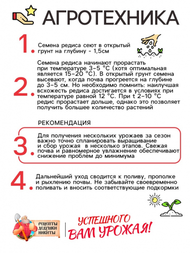 Семена Редис 