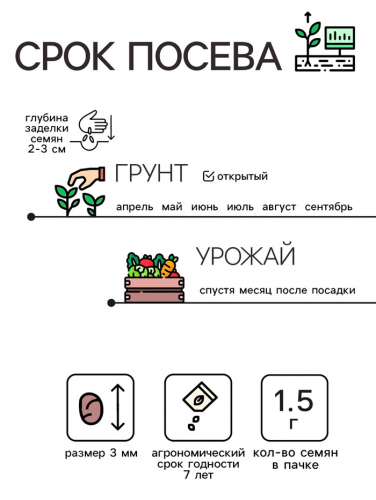 Семена Редис 