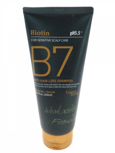 [FOREST STORY] Шампунь для волос против выпадения БИОТИН B7 Anti-Hair Loss Shampoo, 200 мл