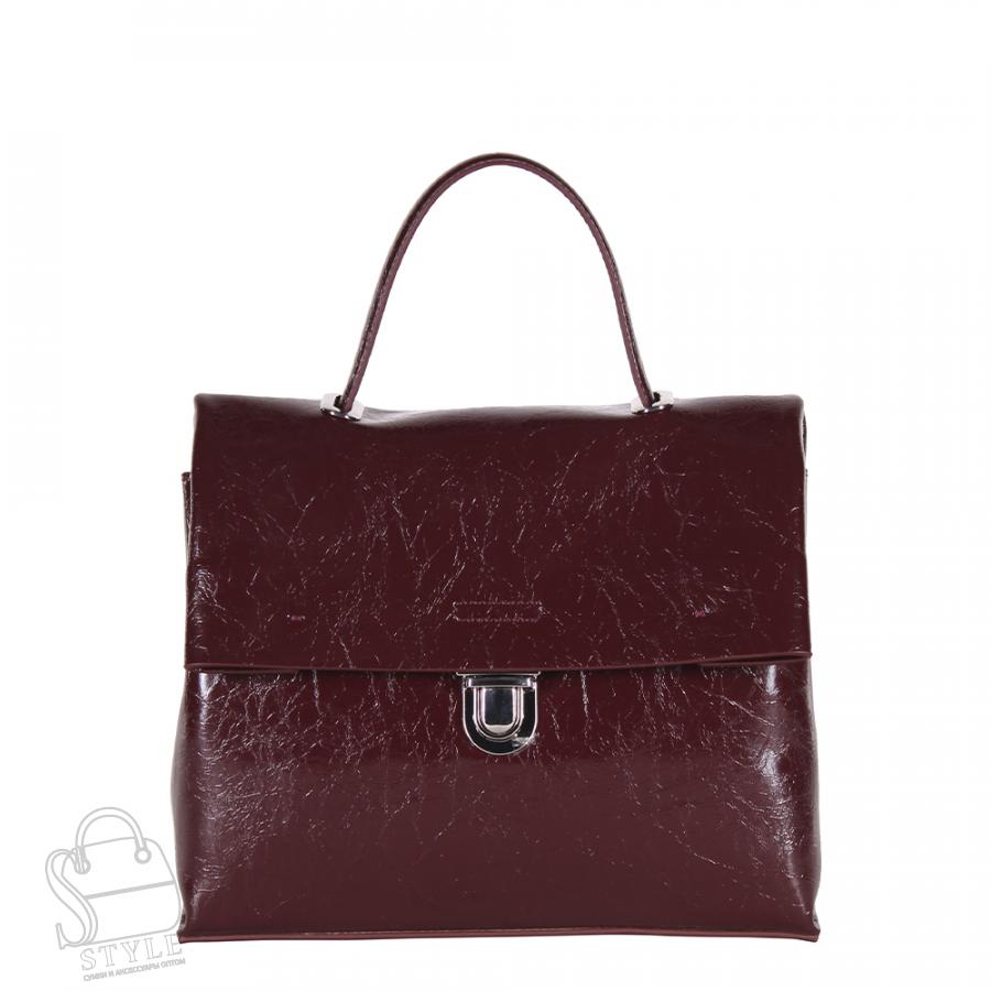 Рюкзак женский кожаный 807VG wine Vitelli Grassi