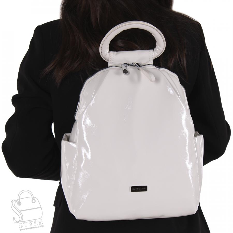 Рюкзак женский 670088-1 white Velina Fabbiano-Safenta/30