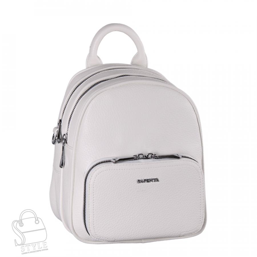 Рюкзак женский 670100 white Velina Fabbiano-Safenta/30