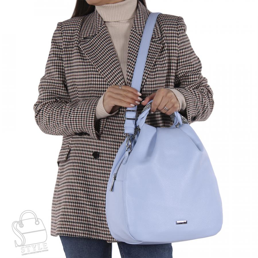 Рюкзак женский 6213-1 blue Velina Fabbiano-Safenta/30