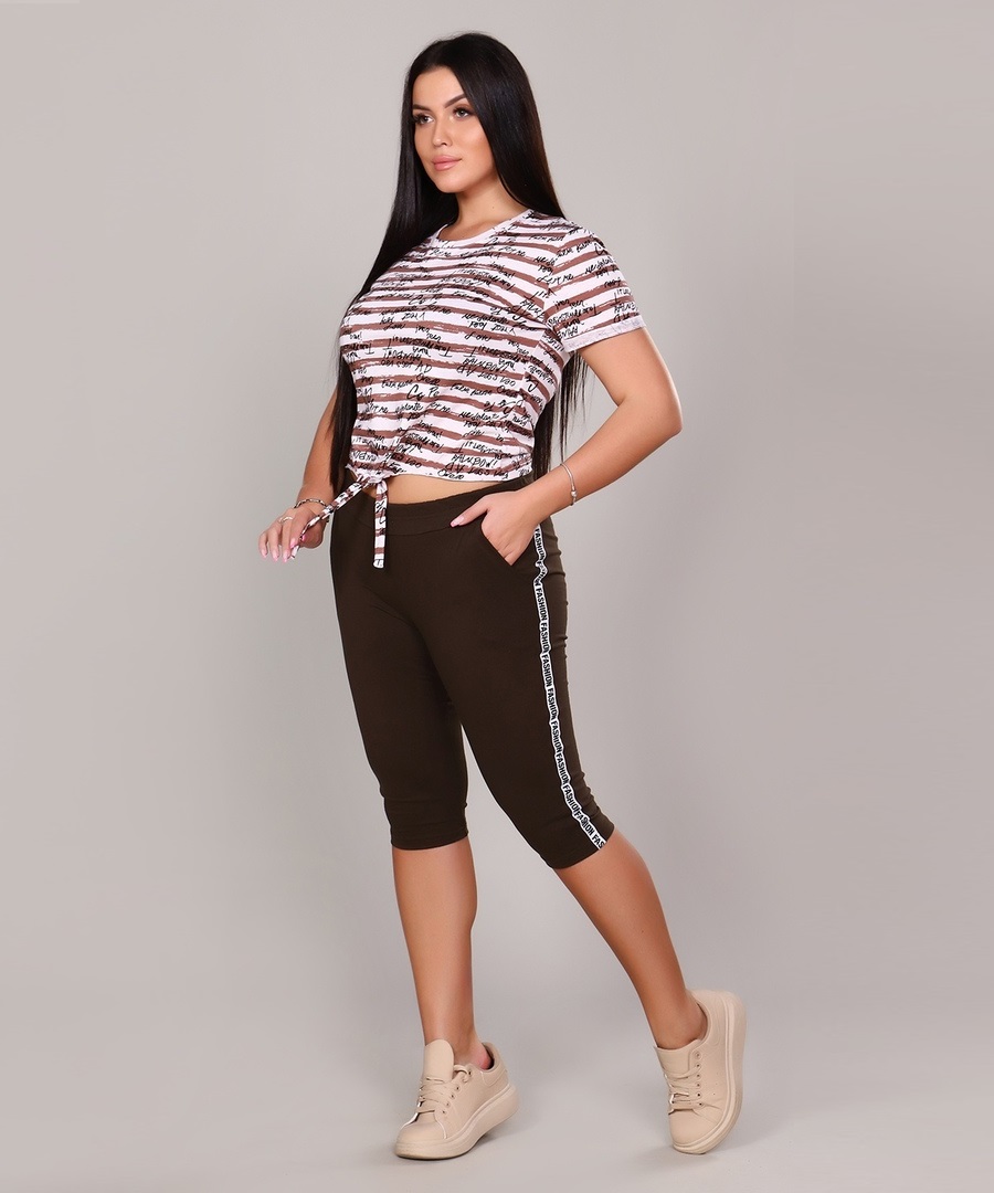 376 Костюм с бриджами - Fashion sports