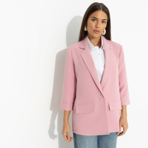 Жакет с подплечниками, Всемирное признание (pink)