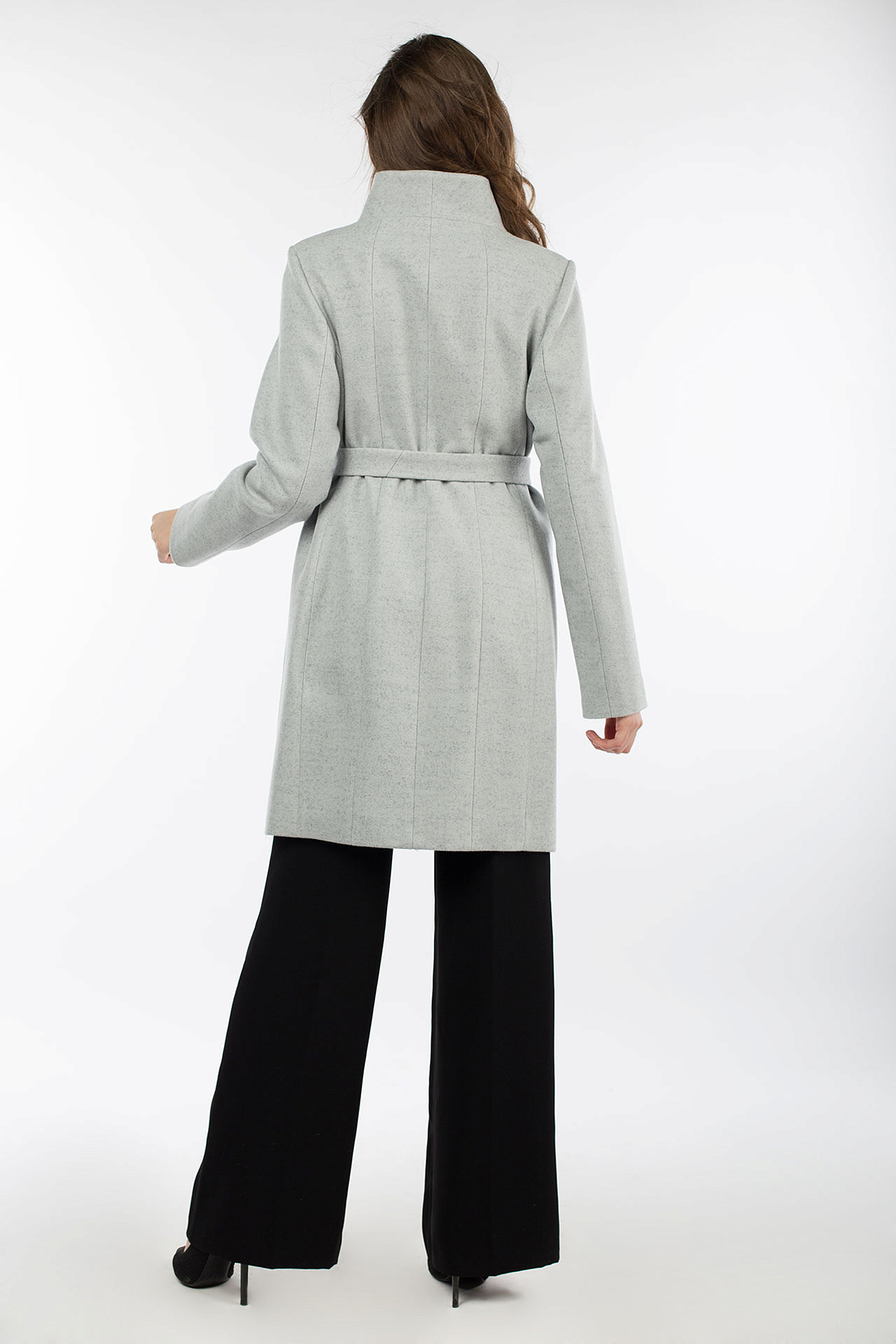 01-08241 Пальто женское демисезонное(пояс)