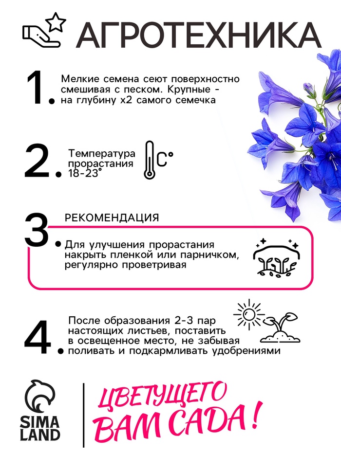 Семена цветов Лобелия
