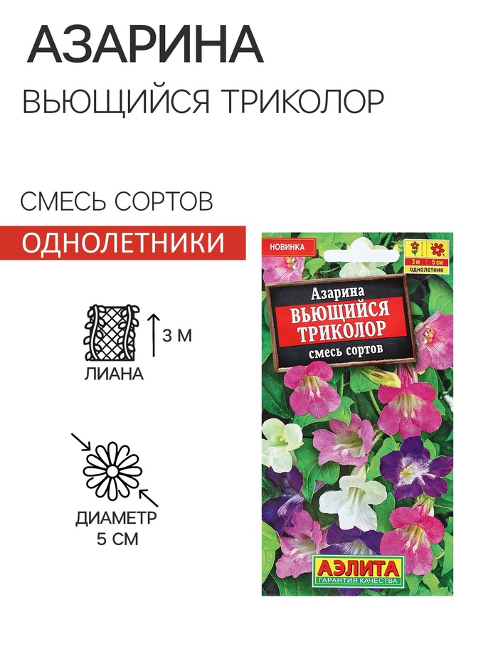 Семена Цветов Азарина